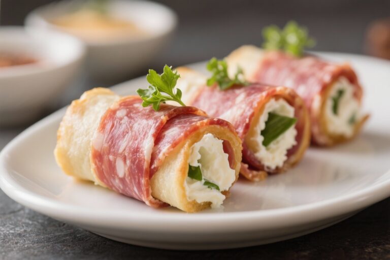 Cream Cheese Salami Roll Ups – Easy, Savory, and Perfect for Snacking