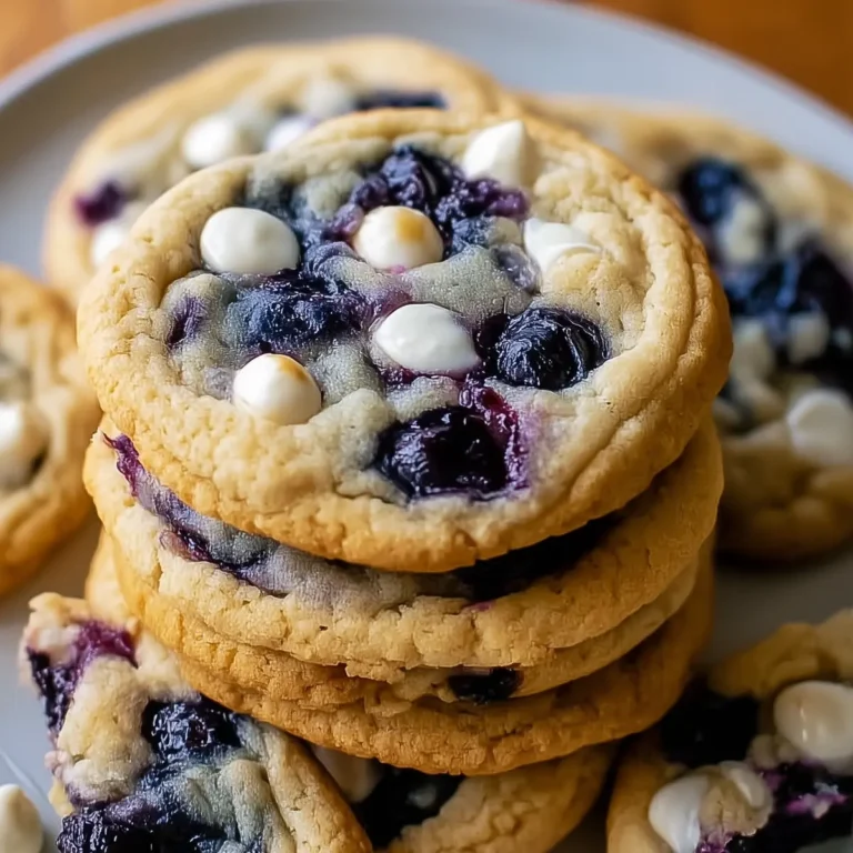 BLUEBERRY CHEESECAKE COOKIES