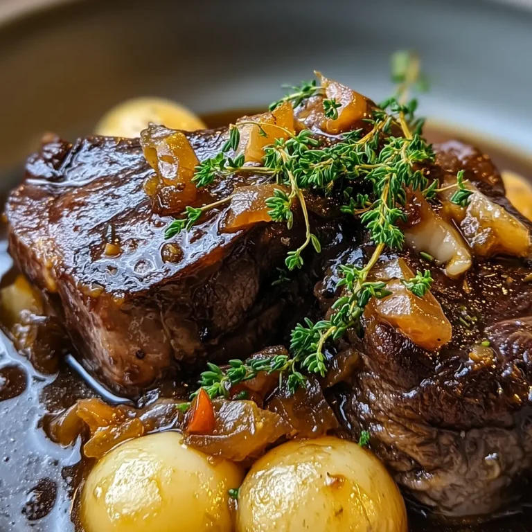 Braised Veal Cheeks