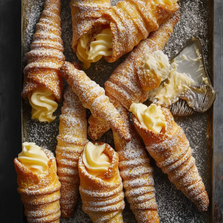Cannoncini, Italian Cream Horns