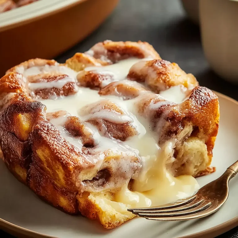 Cinnamon Roll Baked French Toast Casserole