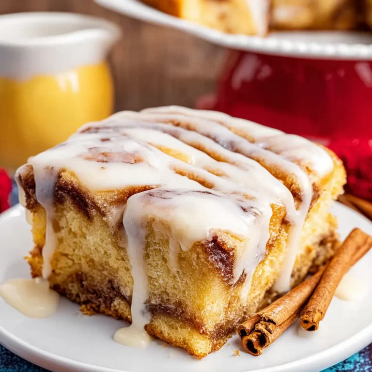 Cinnamon Roll Cake