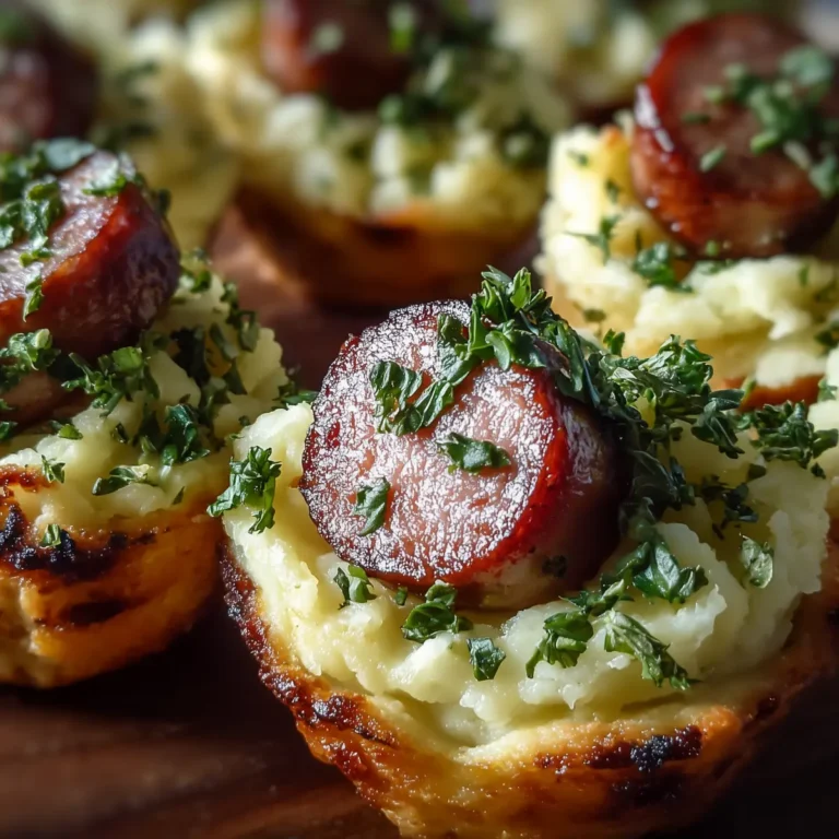 Crispy St. Patrick’s Irish Bangers & Mash Cups