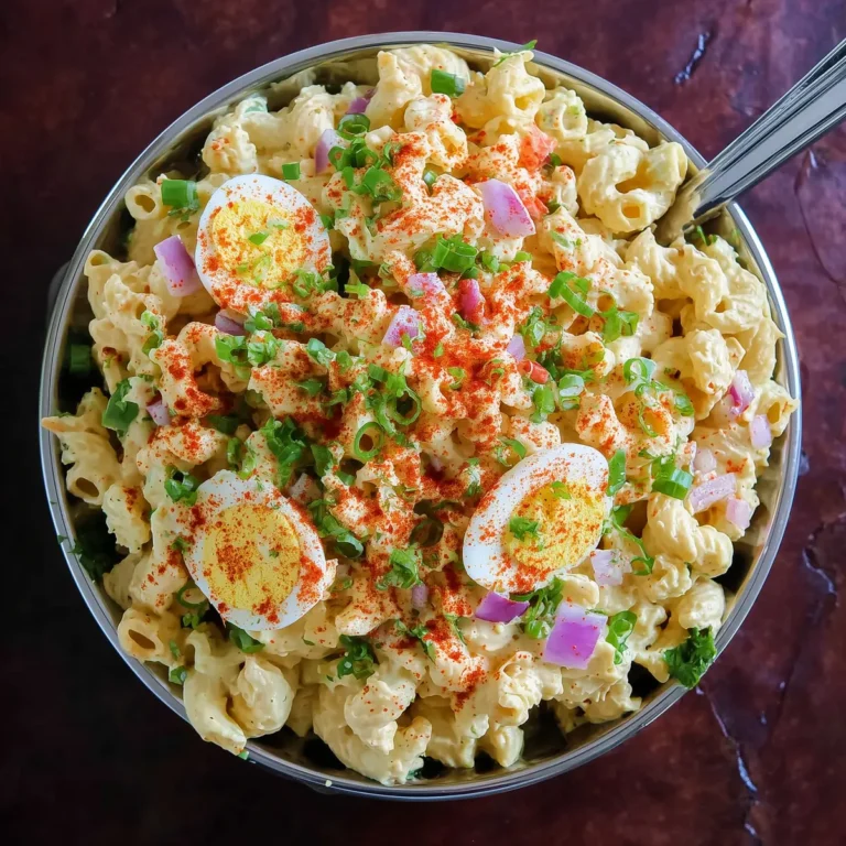 Deviled Egg Pasta Salad