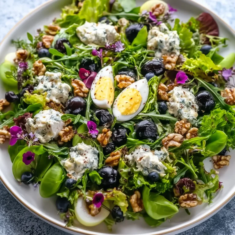 Easter Spring Salad with Goat Cheese