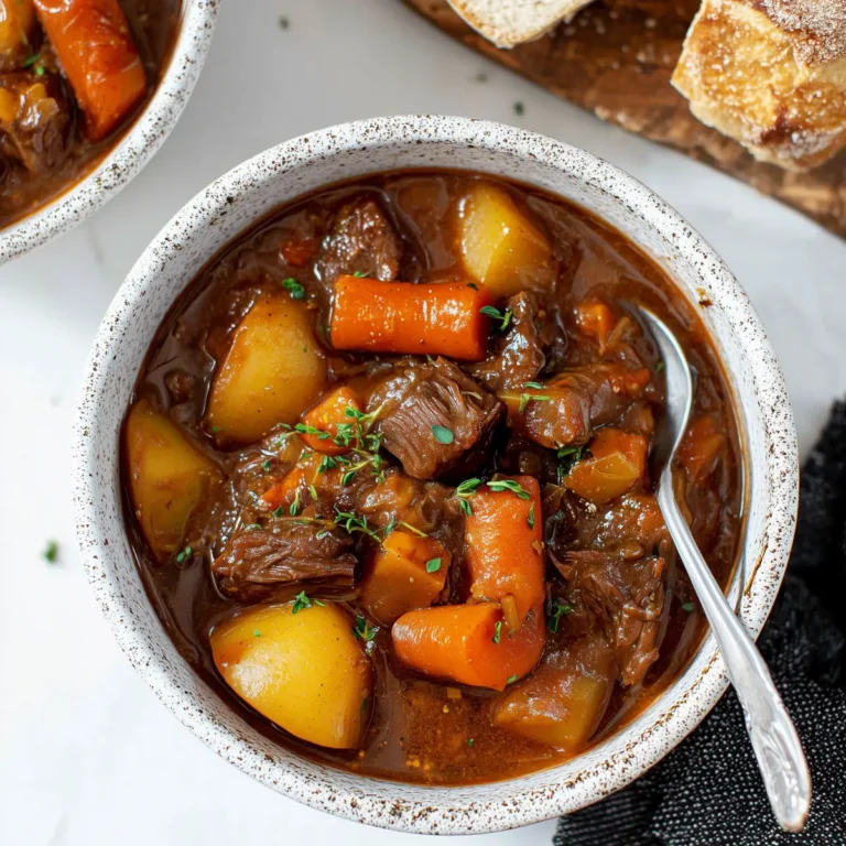 Hearty Instant Pot Guinness Beef Stew