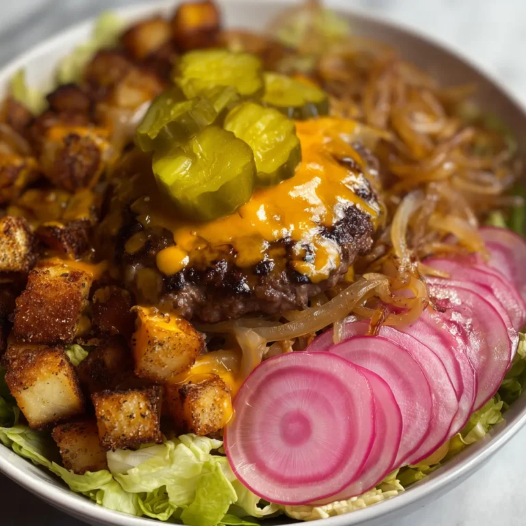 High-Protein Animal-Style Burger Bowls