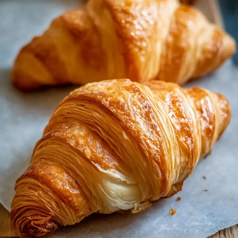 Homemade French Croissant