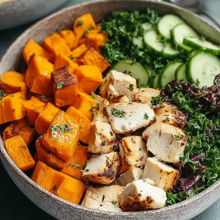 Irresistible Chicken and Sweet Potato Bowls