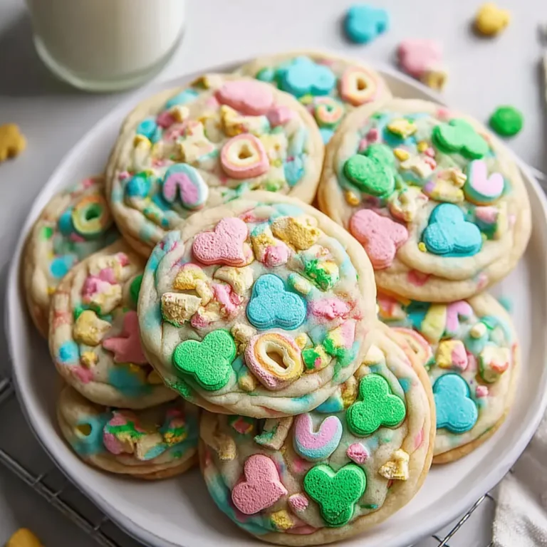 Lucky Charms Cookies