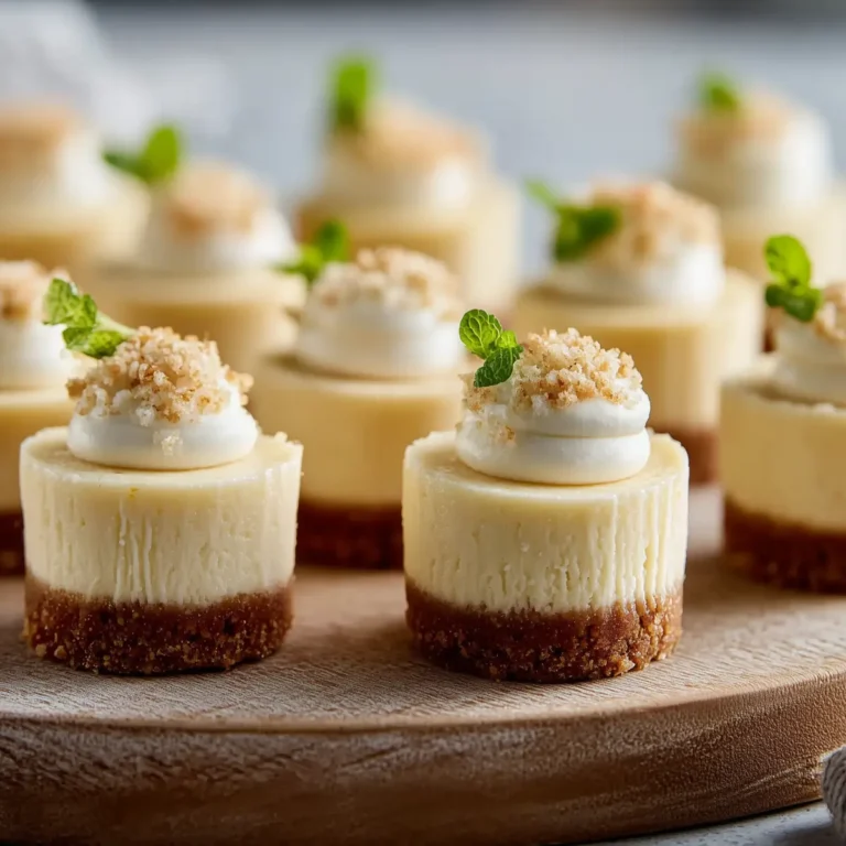 Mini Cheesecake Bites