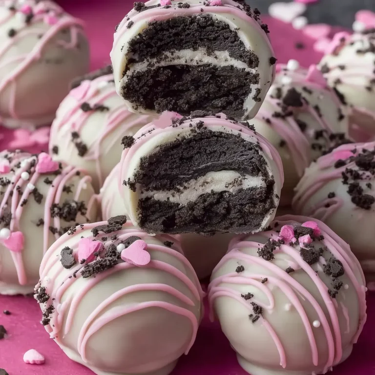 No-Bake Oreo Balls for Valentine’s Day