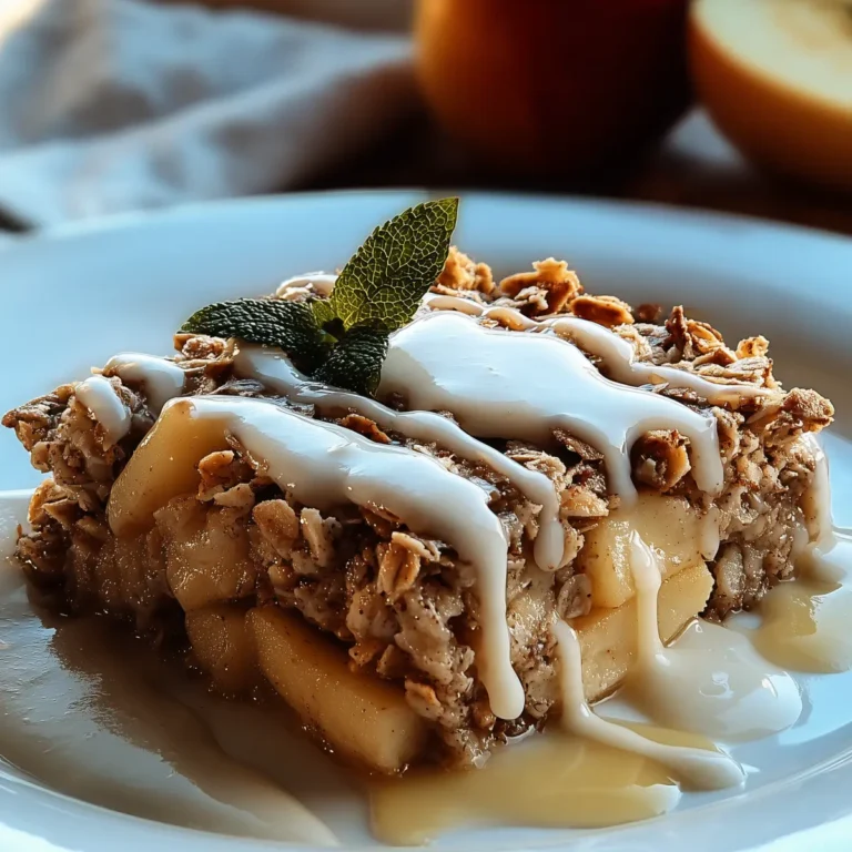 Oatmeal Apple Breakfast Bake