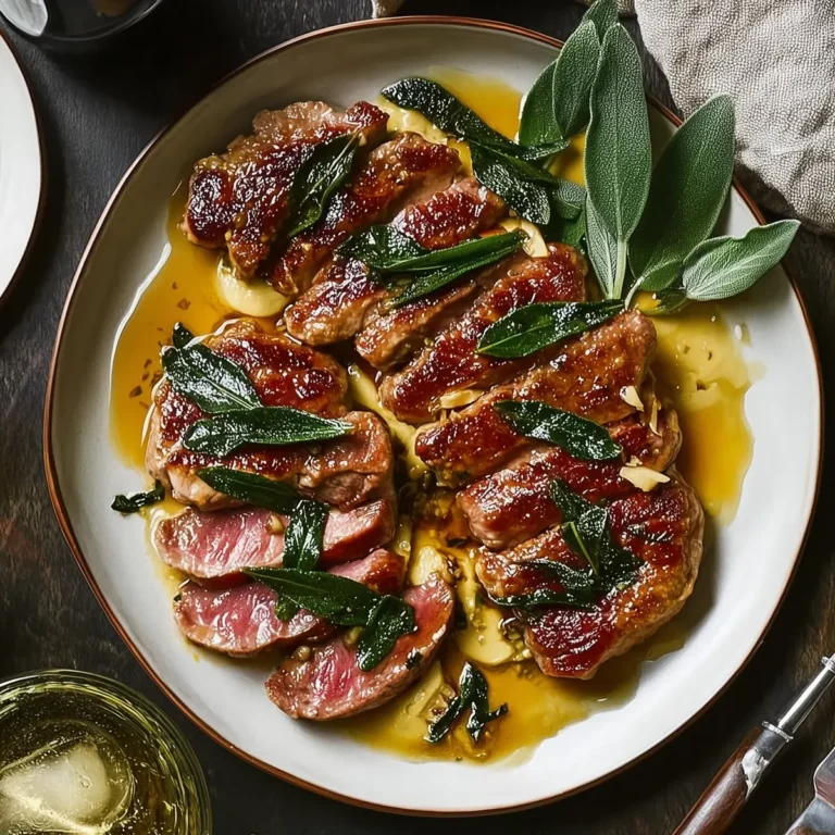 Savory Veal Saltimbocca