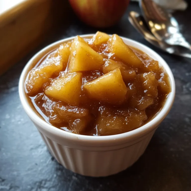 Stovetop Apple Pie Filling with Brown Sugar