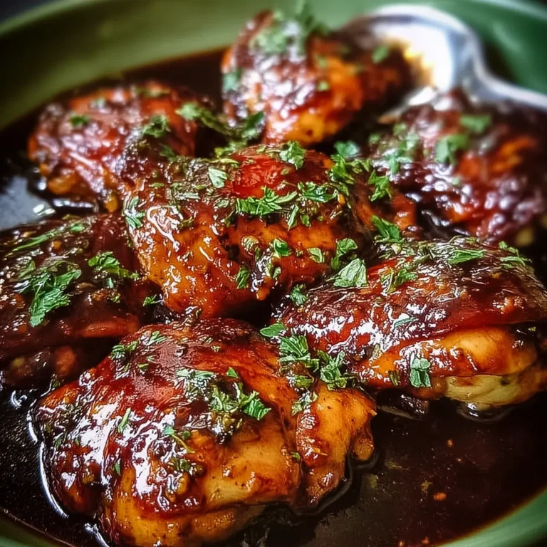 Sweet & Savory Guinness Glazed Chicken