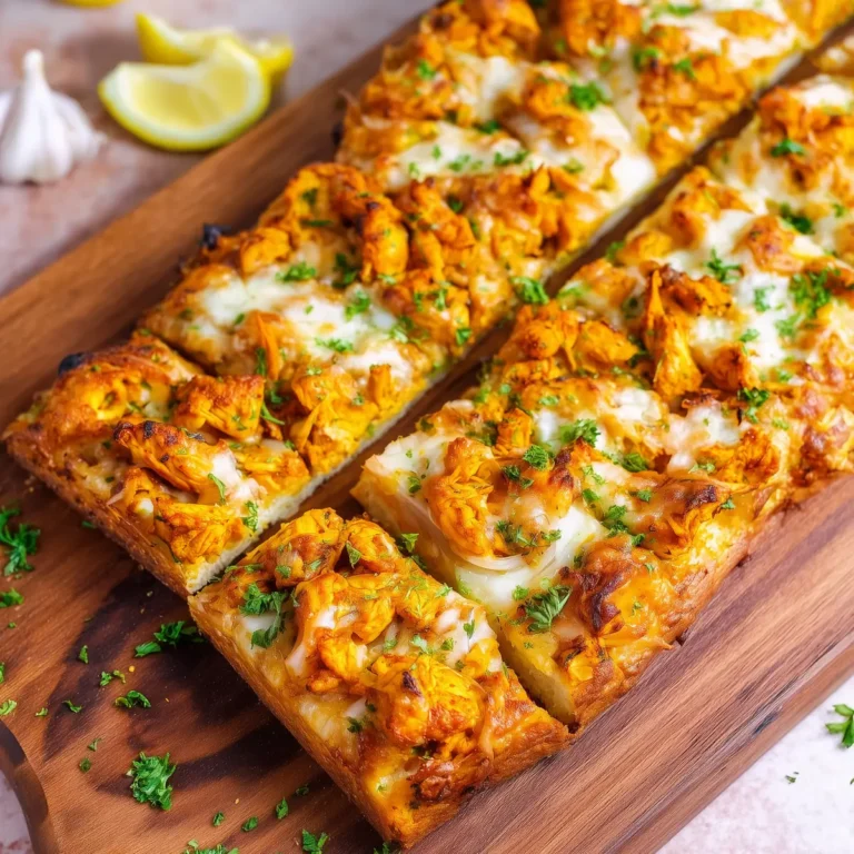 Tandoori Chicken Garlic Bread