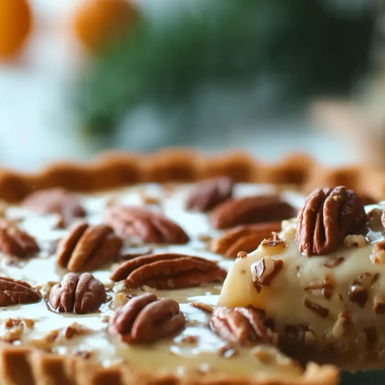 Tropical Nut Delight Pie