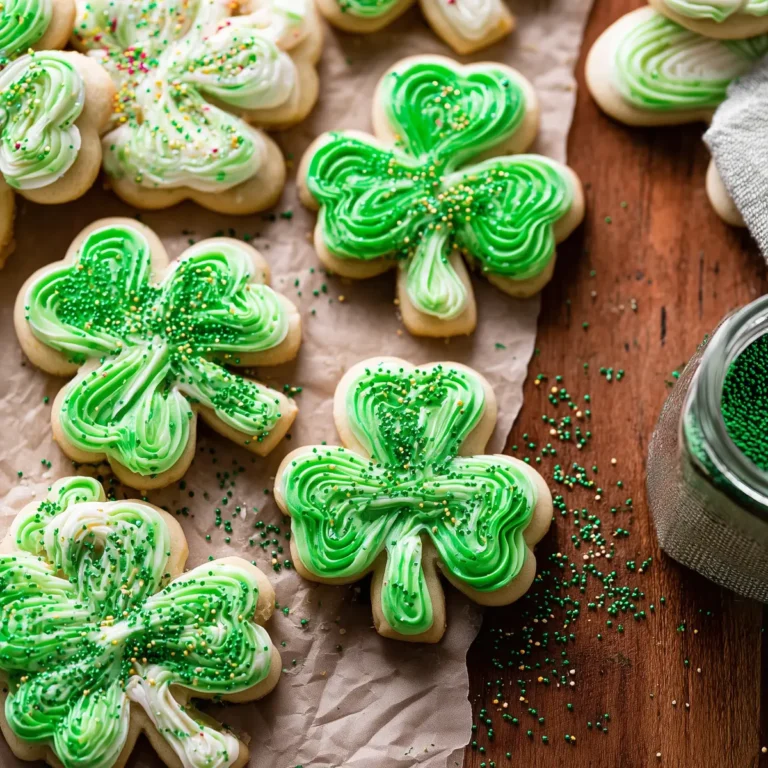 Vanilla Bean St. Patrick's Day Cookies