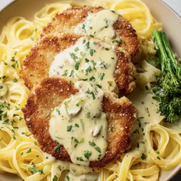 Veal Scallopini with Lemon Cream Sauce