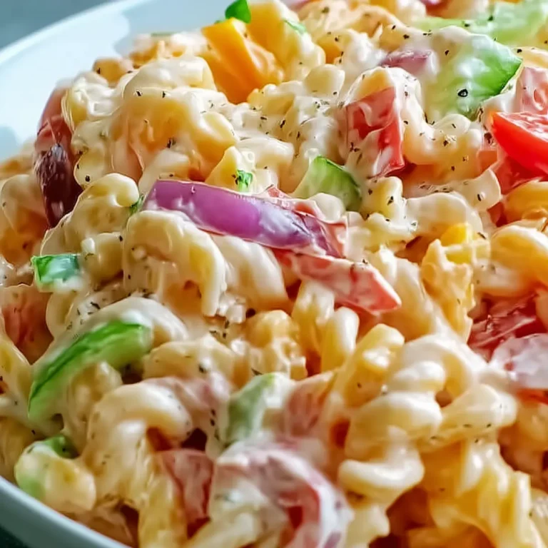 Pink Cadillac Pasta Salad
