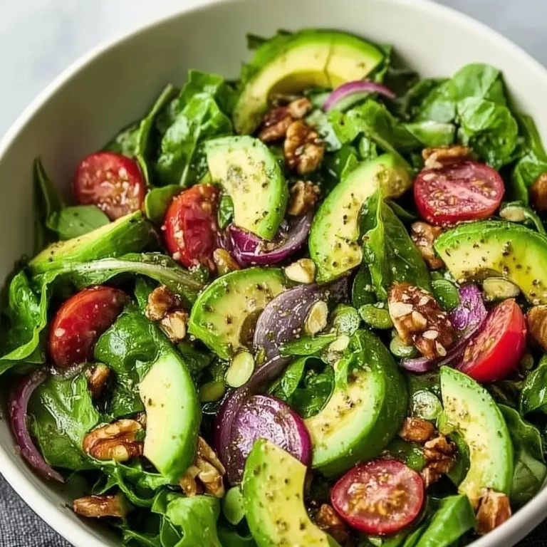Spring Salad with Avocado