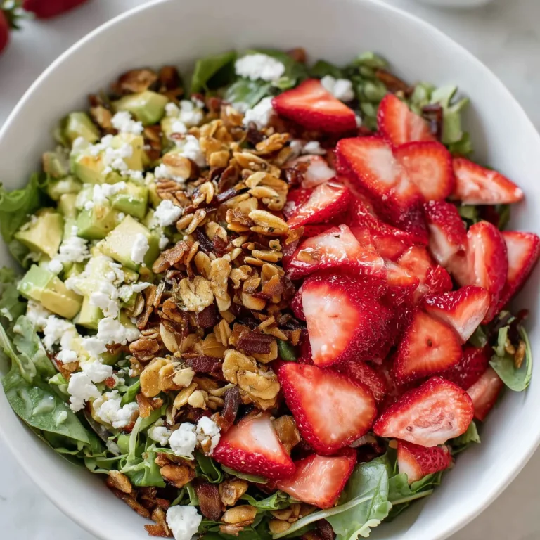 Strawberry Crunch Salad
