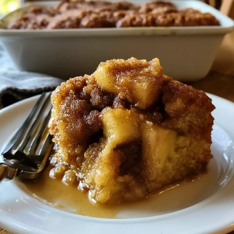 Apple Cinnamon Dump Cake
