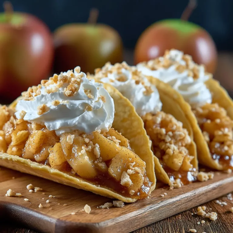 Apple Pie Tacos