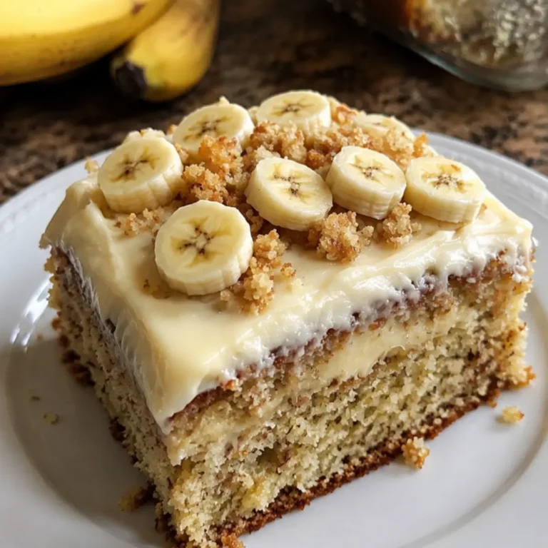 Banana Bread Cake