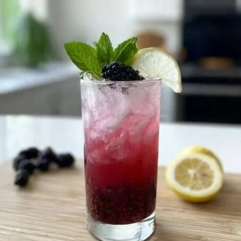 Blackberry Lemon Mocktail