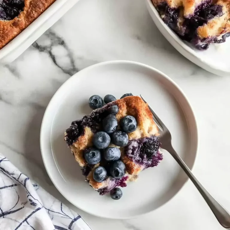 Blueberry French Toast Casserole