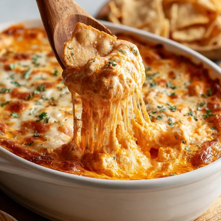 Buffalo Chicken Dip with Frank's Buffalo Sauce