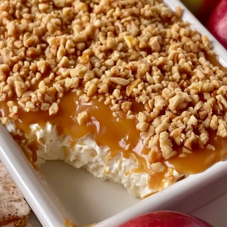 Caramel Apple Cheesecake Dip