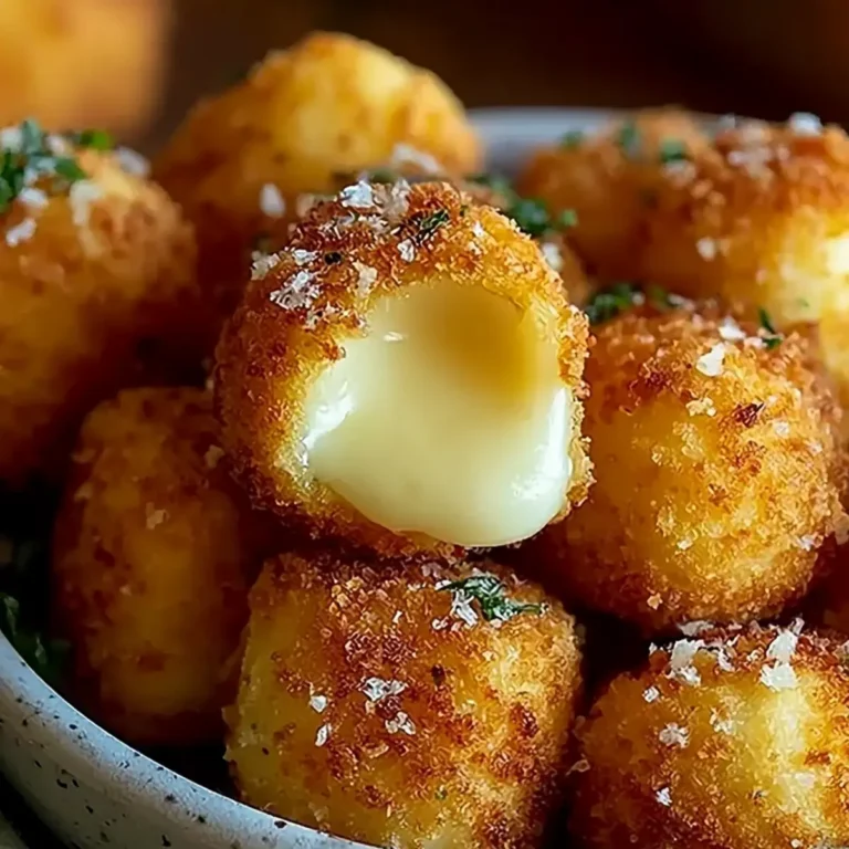 Cheesy Parmesan Mozzarella Bites