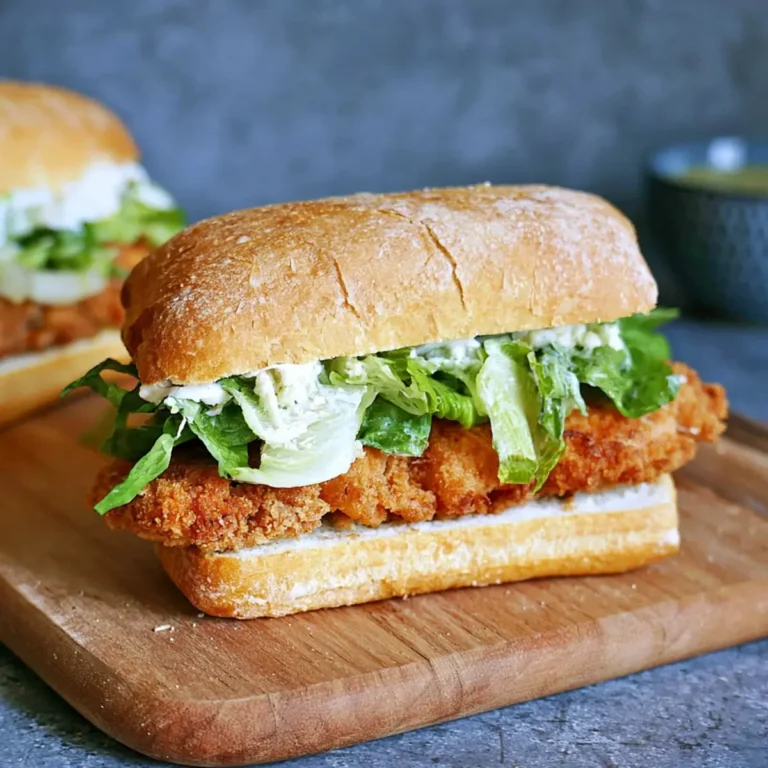 Chicken Caesar Sandwich