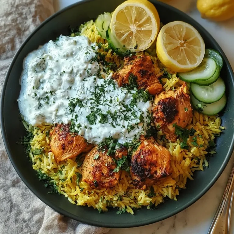 Chicken Tzatziki Rice
