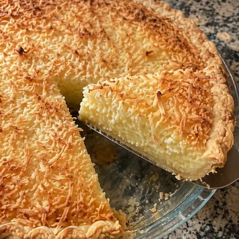 Coconut Custard Pie
