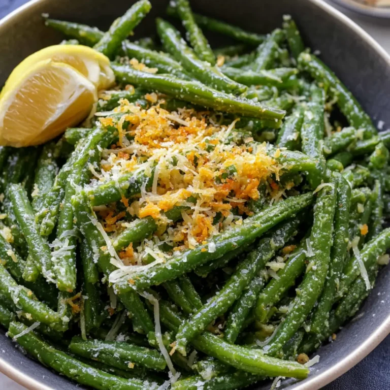 Garlic Parmesan Green Beans