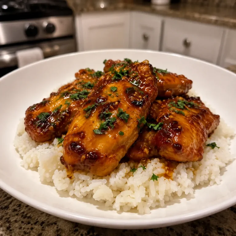 Honey Garlic Chicken Thighs