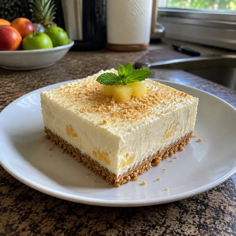 No-Bake Peanut Butter Bars