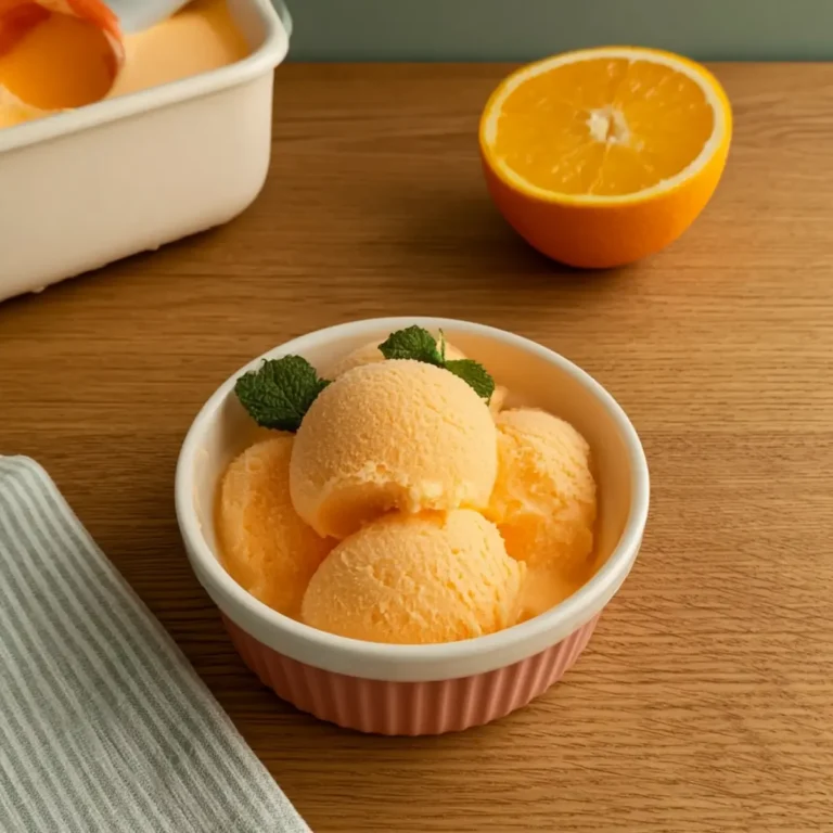 Orange Crush Sherbet