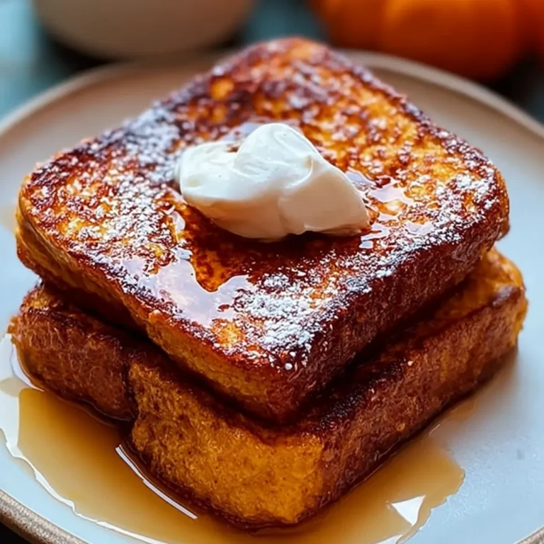 Pumpkin French Toast Breakfast