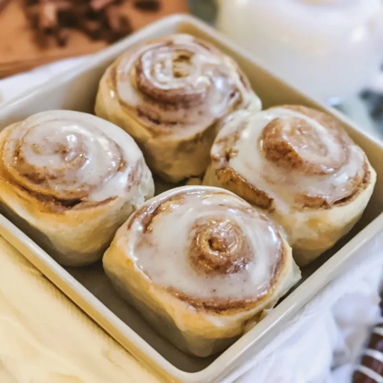 Sourdough Cinnamon Rolls