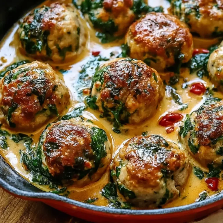 Spinach Turkey Meatballs