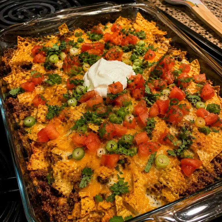 Walking Taco Casserole