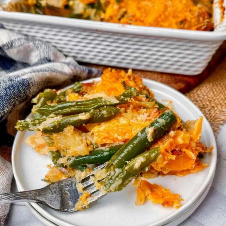 cheddar bay green bean casserole
