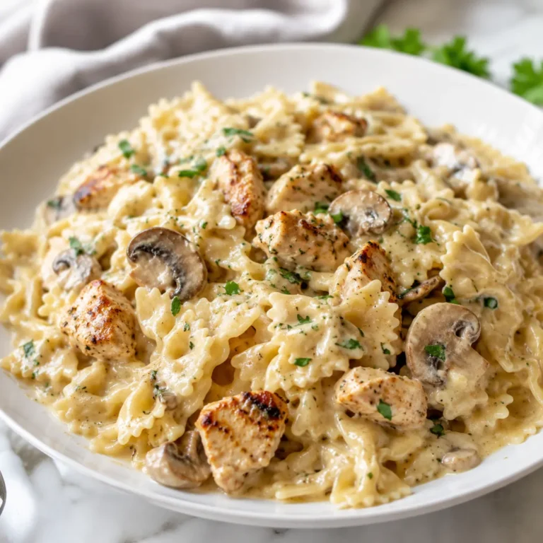Chicken Garlic Parmesan Pasta