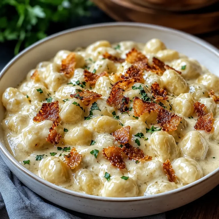 Creamy Crack Chicken Gnocchi