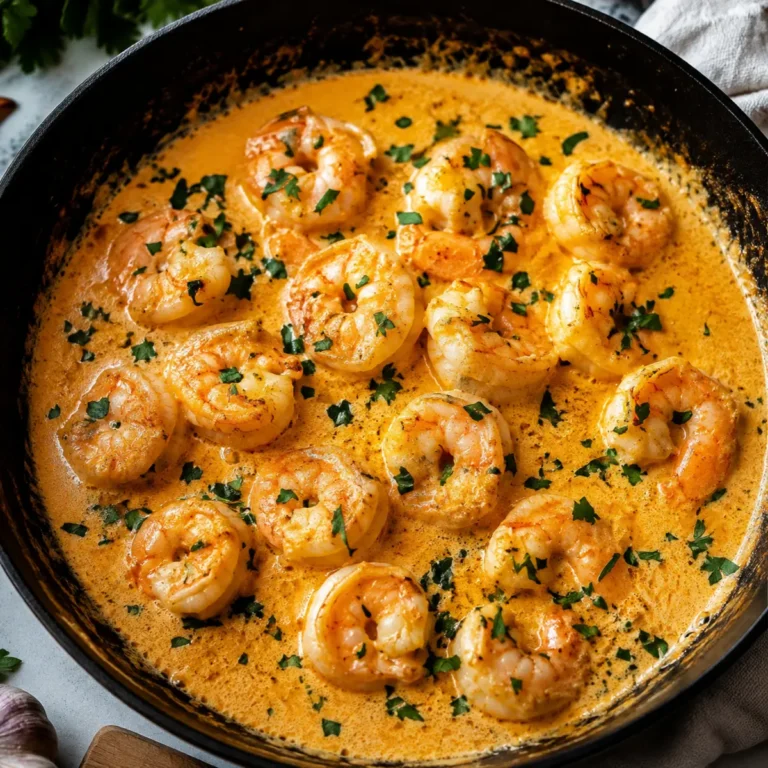 Creamy Garlic Shrimp